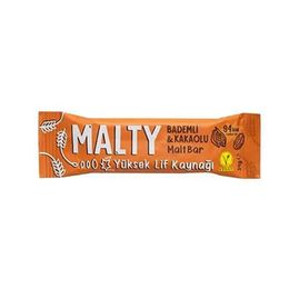 Malty 34 gr Bademli & Kakaolu Ve Maltlı Meyve Barı