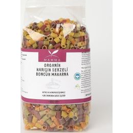 Mamma Emada 250 gr Organik Karışık Sebzeli Boncuk Makarna