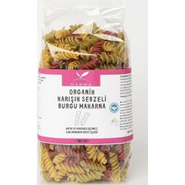 Mamma Emada 250 gr Organik Karışık Sebzeli Burgu Makarna