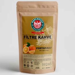 Mare Mosso 200 gr Portakal Aromalı Öğütülmüş Filtre Kahve