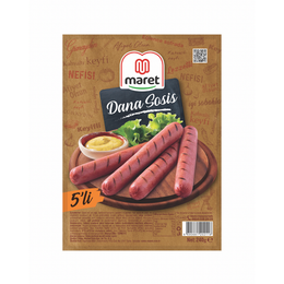 Maret 5'li 240 gr Soyulmuş Dana Sosis