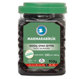 Marmara Birlik 950 gr 2Xs Salamura Siyah Zeytin