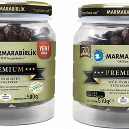 Marmarabirlik 2x500 gr Premium XL Siyah Zeytin