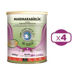 Marmarabirlik 4x400 gr Az Tuzlu Zeytin