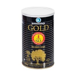 Marmarabirlik 800 gr Gold Sofralık Salamura Siyah Zeytin Teneke