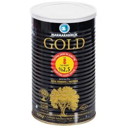 Marmarabirlik 800 gr Gold Sofralık Salamura Siyah Zeytin Teneke