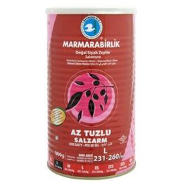 Marmarabirlik Az Tuzlu 231-260 KB L Siyah Zeytin 2 x 800 gr