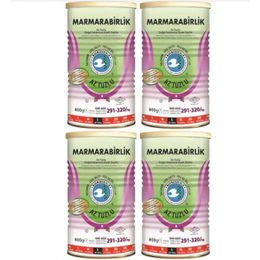 Marmarabirlik Az Tuzlu 291-320 KB Siyah Zeytin Teneke 4 x 800 G