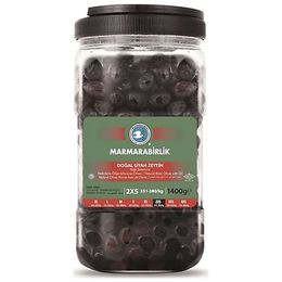 Marmarabirlik Doğal Yağlı Sele 351-380 KB 2XS Siyah Zeytin Pet 1400 G