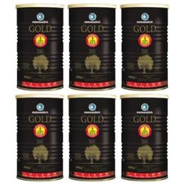 Marmarabirlik Gold 201-230 KB Siyah Zeytin Teneke 6 x 800 G