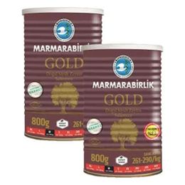 Marmarabirlik Gold Salamura 261-290 Kb M Siyah Zeytin Teneke 2 X 800 G