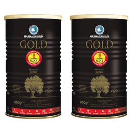 Marmarabirlik Gold XL Siyah Zeytin Teneke 2 x 800 gr