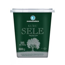 Marmarabirlik Kuru Sele 3XS 381-410 2x800 gr Siyah Zeytin