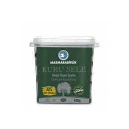 MarmaraBirlik Kuru Sele Siyah Zeytin -410 400 gr