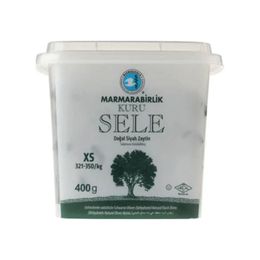 Marmarabirlik Kuru Sele XS Siyah Zeytin Kutu 6 x 400 gr