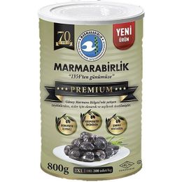 Marmarabirlik Premium 800 gr 2Xl Dogal Salamura Siyah Zeytin