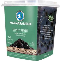 Marmarabirlik Sepet Siyah Zeytin (S) 800 gr - 6'lı