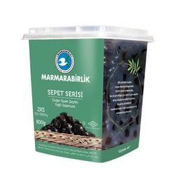 Marmarabirlik Sepet Siyah Zeytin (S) 800 gr - 6'lı