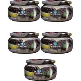 Marmarabirlik Siyah Sade Ezme Zeytin 175 Gr Cam X 5'li Paket