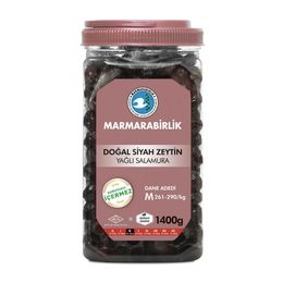 Marmarabirlik Süper Siyah Zeytin Pet 1400 Gr