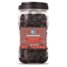 Marmarabirlik Süper Siyah Zeytin Pet 1400 Gr