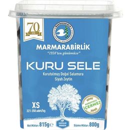 Marmarabirlik XS 800 gr Kuru Sele Siyah Zeytin