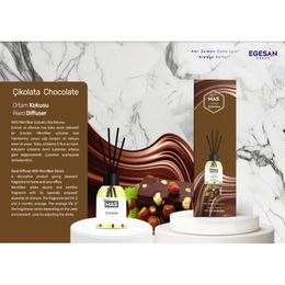 Mas 500 ml Çikolata Bambu Çubuklu Oda Kokusu