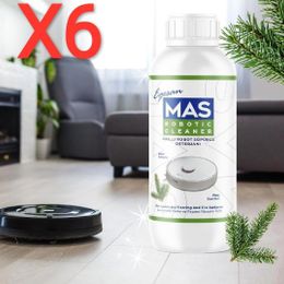 Mas 6x500 ml Çam Ferahlığı Kokulu Robot Süpürge Deterjanı Solüsyonu