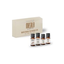 Masala 10 ml Karanfil + 10 ml Tarçın + 5 ml Kakule + 5 ml Zencefil Yağı