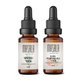 Masala 10 ml Saf Kan Portakalı Yağı + 10 ml Niaouli Yağı