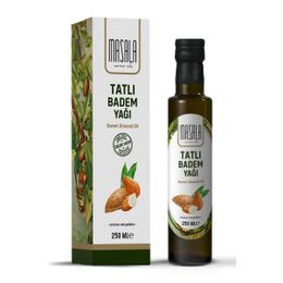 Masala 250 ml Soğuk Pres Tatlı Badem Yağı