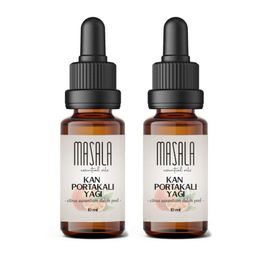 Masala 2x10 ml Saf Kan Portakalı Yağı
