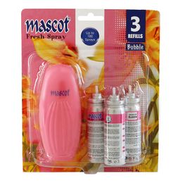 Mascot 3 Yedekli Bubble Fresh Sprey