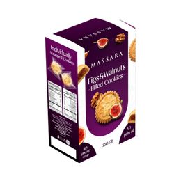 Massara 250 gr İncir&Ceviz Dolgulu Tekli Sargılı Kurabiye