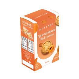 Massara 250 gr Kayısı&Badem Dolgulu Tekli Sargılı Kurabiye