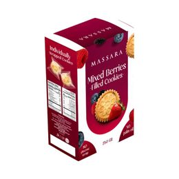 Massara 250 gr Orman Meyveli Dolgulu Tekli Sargılı Kurabiye
