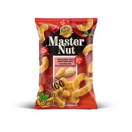 Master Nut 100 gr Fıstık Ezmeli Acı Biberli Mısır Cipsi