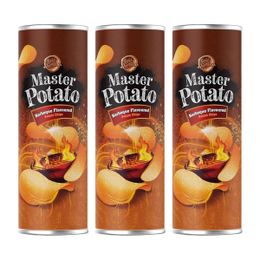 Master Potato 3x160 gr Barbekü Çeşnili Cips