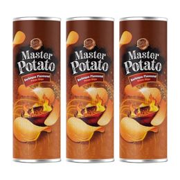 Master Potato 3x160 gr Barbekü Çeşnili Cips