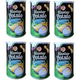 Master Potato 6x60 gr Soğanlı Ekşi Kremalı Cips