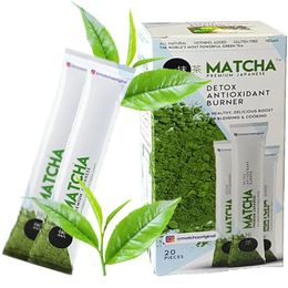 Matcha 20'li Çilekli Detox Çayı