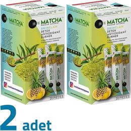 Matcha 20x8 gr Premium Japanese Bromelain Ananaslı Limonlu Matcha Çayı