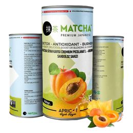 Matcha 20x8 gr Premium Japanese Kayısı Aromalı Maça Matcha Form Çayı