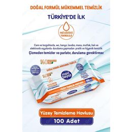 Mavi Beyaz 100 Yaprak Yüzey Temizleme Havlusu