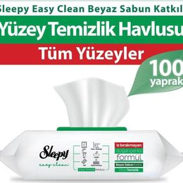 Mavi Beyaz 100 Yaprak Yüzey Temizleme Havlusu
