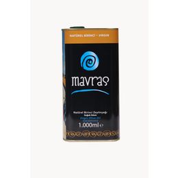 Mavras 1 lt Organik Soğuk Sıkım Natürel Birinci Zeytinyağı