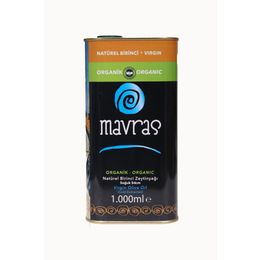 Mavras 1 lt Organik Soğuk Sıkım Natürel Birinci Zeytinyağı