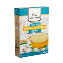 Mayalı Hane 70 gr Düşük Proteinli Şehriyeli Tavuk Aromalı Çorba