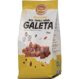 Mayalı Hane 70 gr Glutensiz Bol Tahıllı Minik Galeta