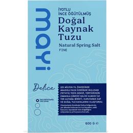 Mayi Tuz 600 gr İyotlu İnce Öğütülmüş Doğal Kaynak Tuzu